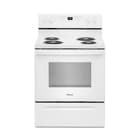 4.8 CuFt Electric Range In White