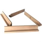 4PC Wooden Domino Holder Set