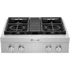 30" 4 Burners Gas Cooktop/SS