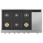 48-Inch 6-Burner Gas Cooktop - SS