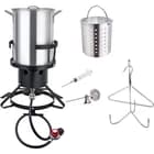 Outdoor 30 qt Turkey Fryer Set