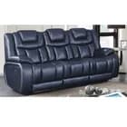 Apex Power Reclining Sofa/Navy Blue