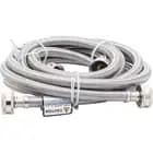 6' Braided SS Washer Fill Hoses