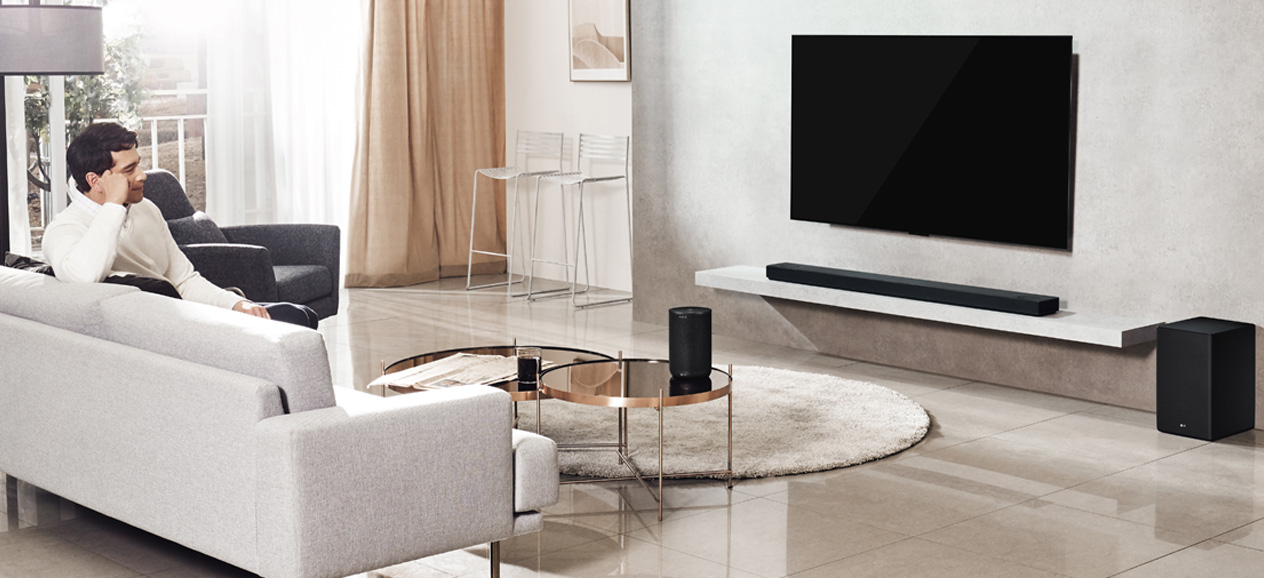 LG Audio and heaphones banner