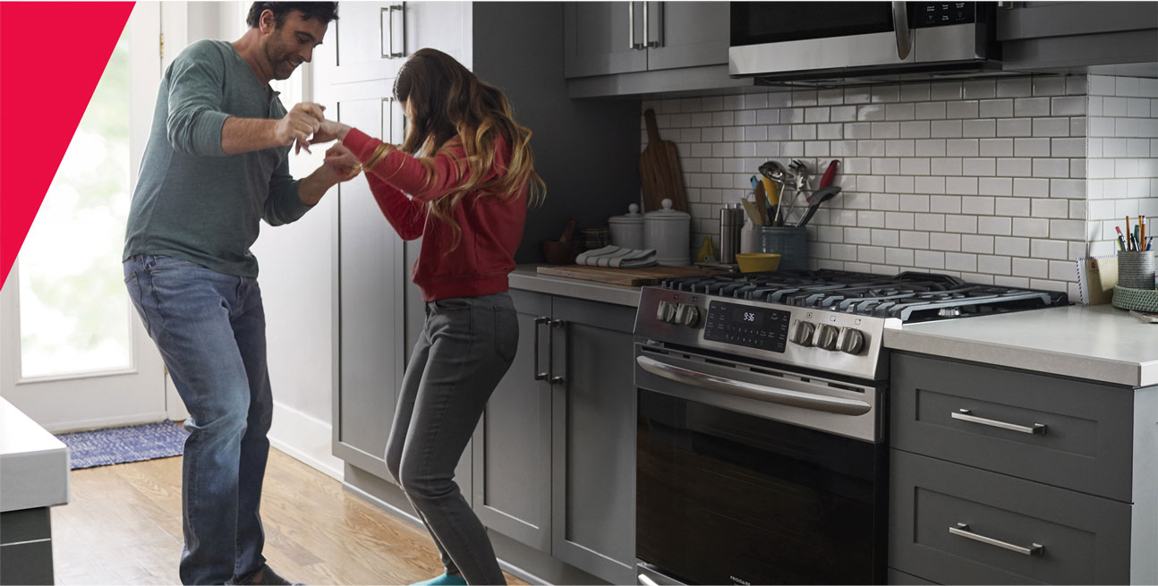couple in the kitchen
